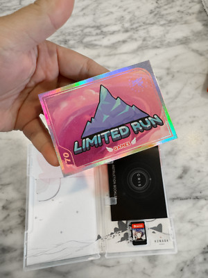 Gris Nintendo Switch Limited Run Variant Special Edition + Hologram Card +Manual