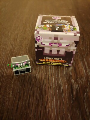 Minecraft Dungeons Series 24 Mini Figures Ender Chest NEW CHASE Blind Bag