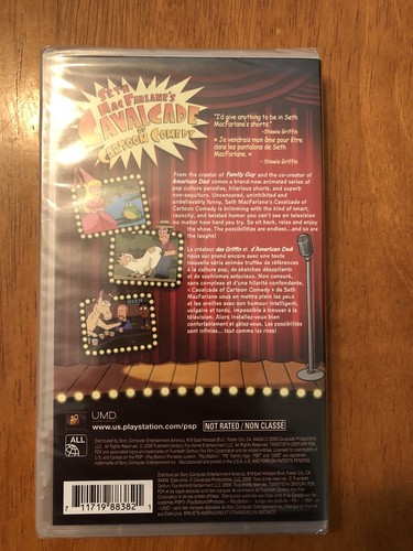 Seth McFarland Cavalcade Of Cartoon Comedy PSP