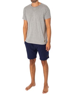 Комплект мужских пижамных шорт Charlie от Lyle & Scott, разноцветный