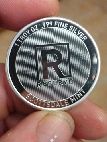 2020 1 oz RESERVE .999 Silver Round by Scottsdale Mint BU