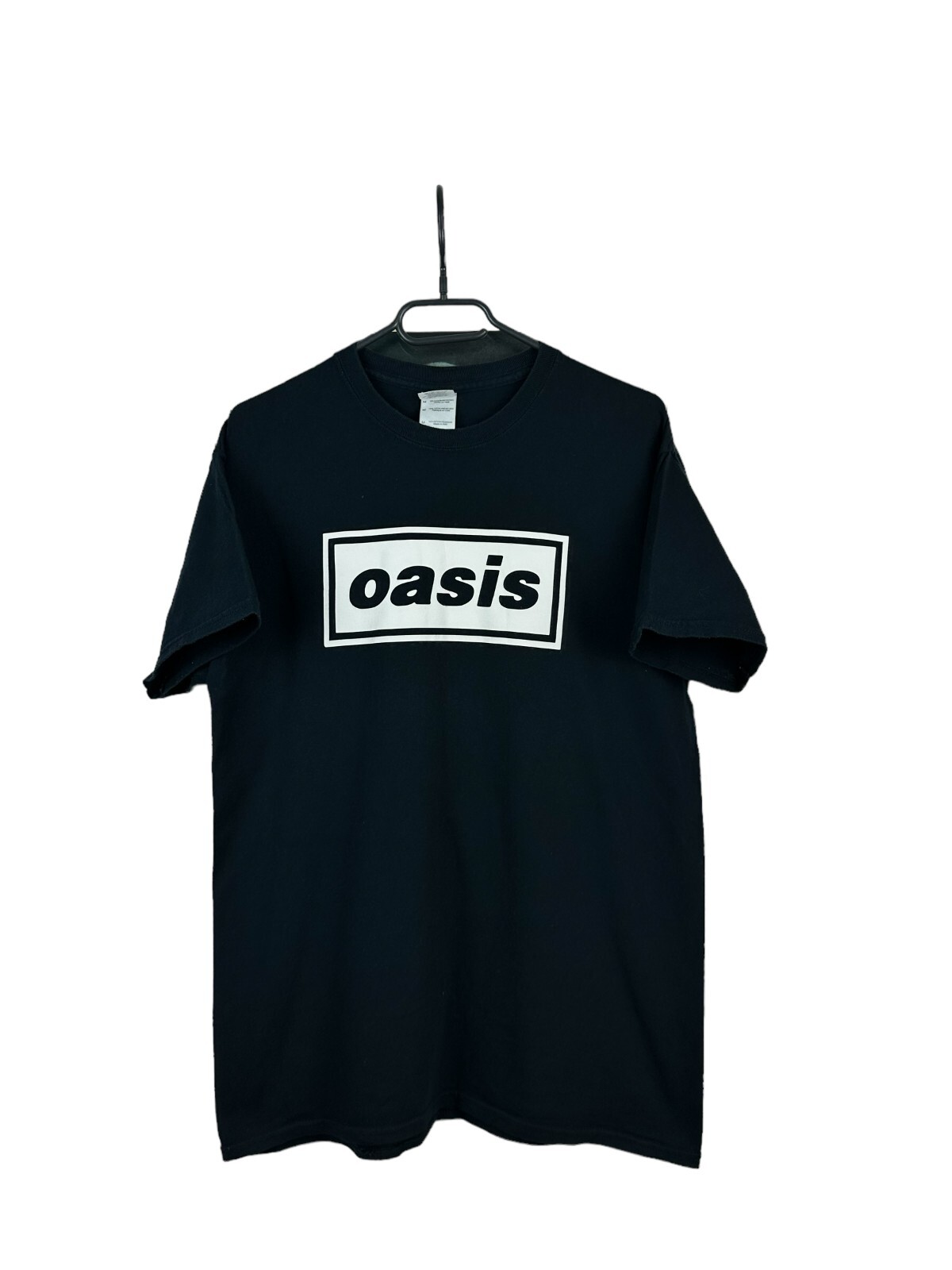 Vintage Oasis Band Tee Rare Tee Jersey Black Hype Over Print Vintage Oasis Band Tee Rare Tee Jersey Black Hype Over Print