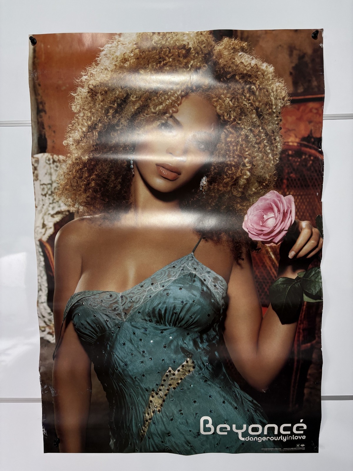 Beyoncé – Dangerously In Love LP Poster: Beyonce Dangerously in Love (2003): record store CD