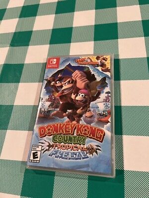 Donkey Kong Country Tropical Freeze Nintendo Switch - Brand New