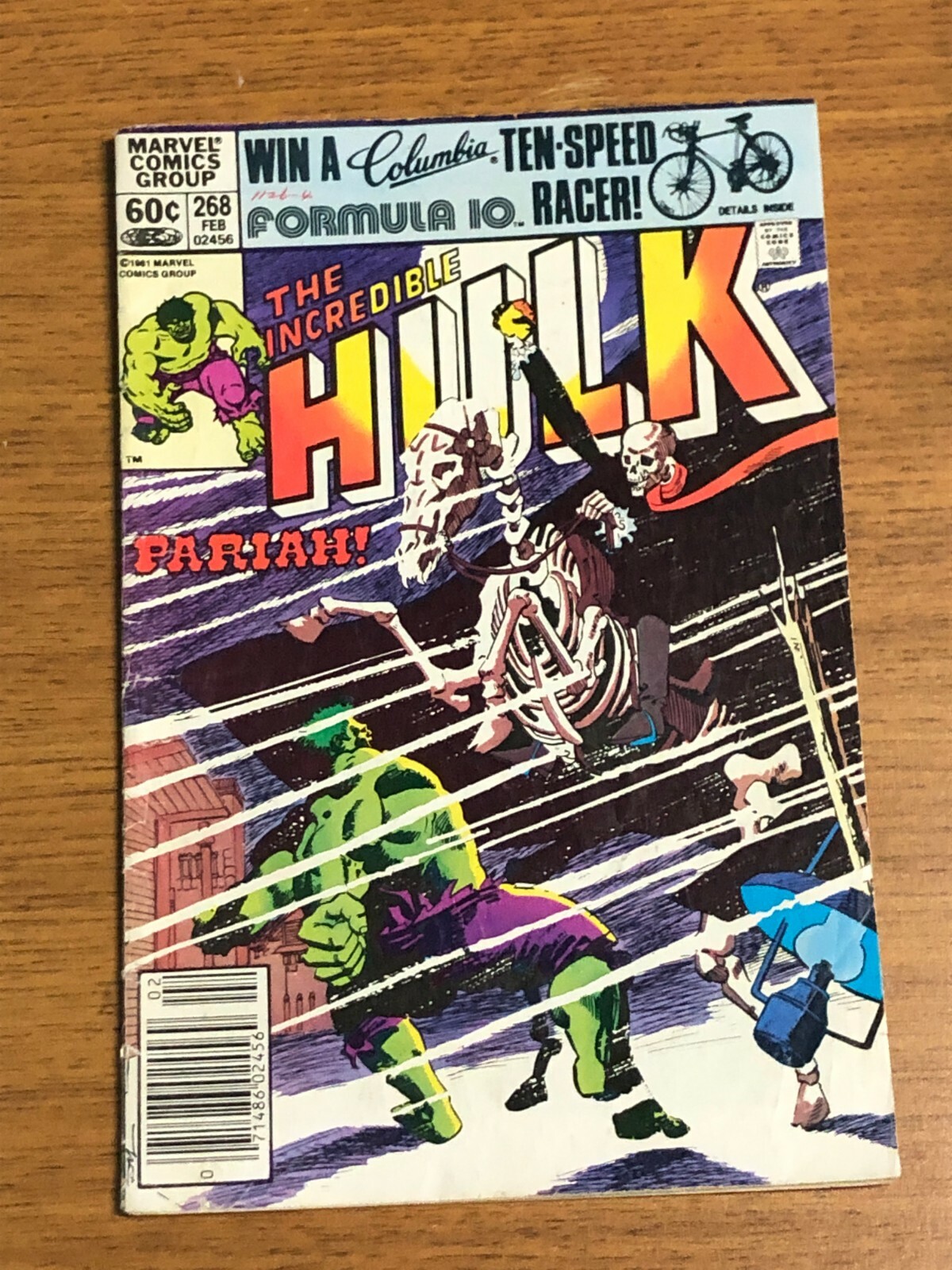 Hughug様 1982 MARVEL COMICS GROUP THE INCREDIBLE HULK ISSUE 268 FRANK