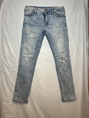 American Eagle AE AirFlex Patched Jeans Size 33x34