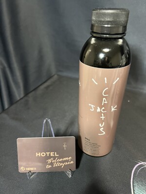 Travis Scott Cactus Jack Vip Room Key Card  And Refillable Water Bottle