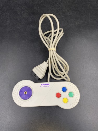 Gravis PC GamePad Vintage 1992 Good Used Condition Controller Only PC Computer