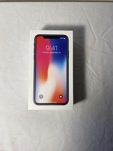 Apple iPhone X 64GB Silver EMPTY BOX ONLY | eBay Apple iPhone X 64GB Silver EMPTY BOX ONLY | eBay