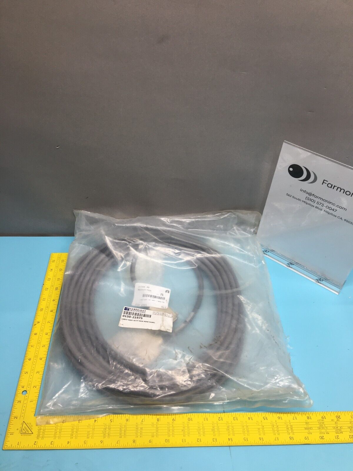 AMAT 0150-21975 Cable Assy, 40FT MDX Mini PNL, 126223