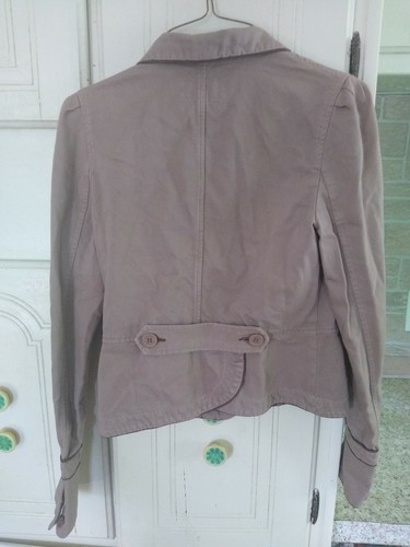 Vintage Brown Juicy Couture Jeans Blazer/Jacket With Buttons Size Small