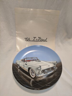 Delphi 1988 Dream Machines 56 T-bird Ltd Ed Collectors Plate 