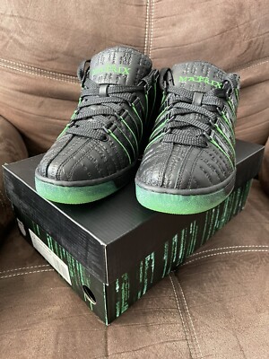 K-Swiss Classic 2000 THE MATRIX Code Men s Size 11 NEW w/ Box Limited Edition
