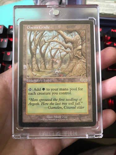 Gaea's Cradle - マジック：ザ・ギャザリング MTG Gaea's Cradle Japanese Version EX Rare Card (474) | eBay