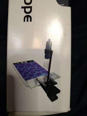 ScienceWiz Clip-On Microscope - Mobile Device Into High Performance Microscope!