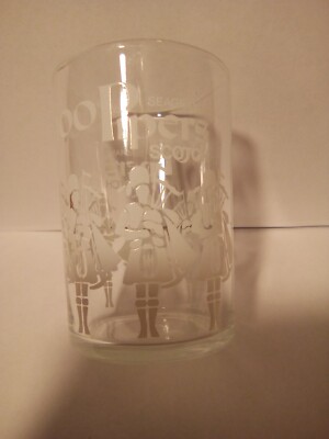 SEAGRAMS SCOTCH 100 PIPERS LOGO SHOT GLASS GREAT FOR ANY COLLECTION # 1.