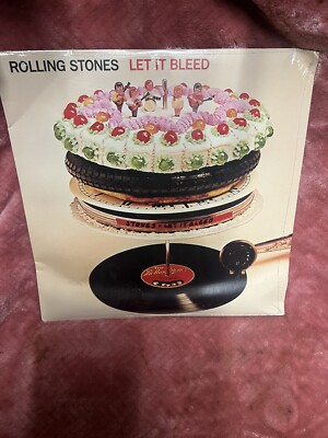 NEW SEALED The Rolling Stones Let It Bleed Vinyl LP 2002 Clear Vinyl Unplayed