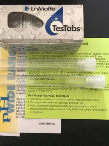 Lamotte Water Test Education Kit.   AG