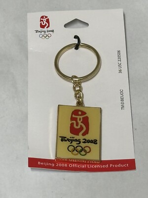 2008 Beijing Olympic Logo Keychain