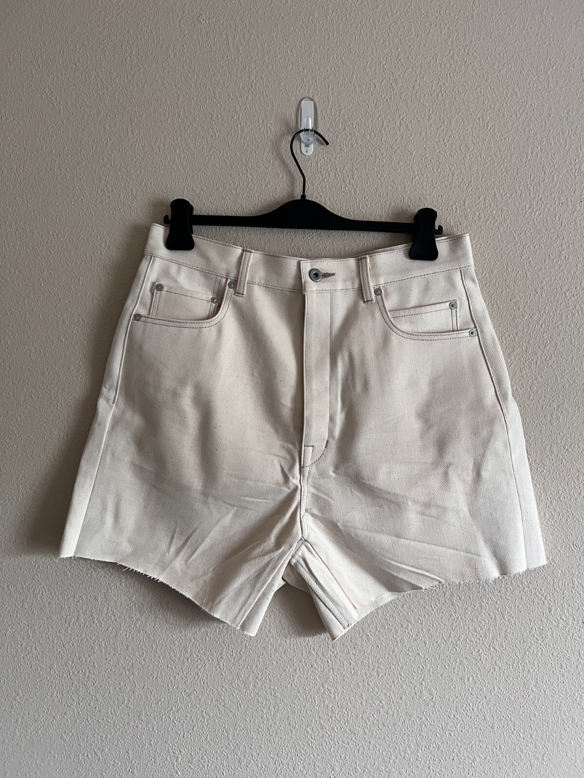 rick owensDRKSHDW 24aw geth cut shorts