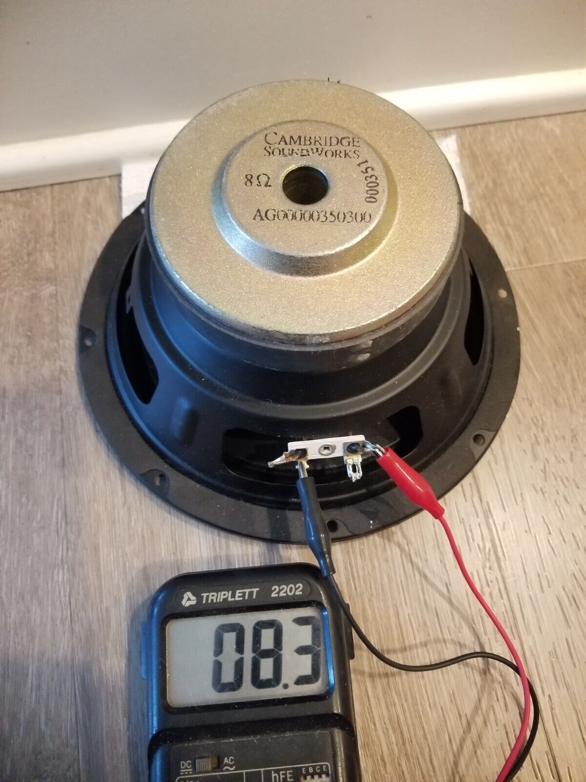 Cambridge soundworks 8 inch woofer speaker 8 ohm | eBay Cambridge soundworks 8 inch woofer speaker 8 ohm | eBay