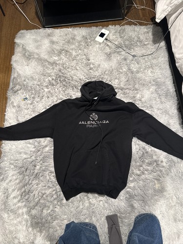 う*ぎ様 balenciaga バレンシアガ　see now buy now f Balenciaga - See Now Buy Now Print Hoodie Size: 4 FITS XL | eBay