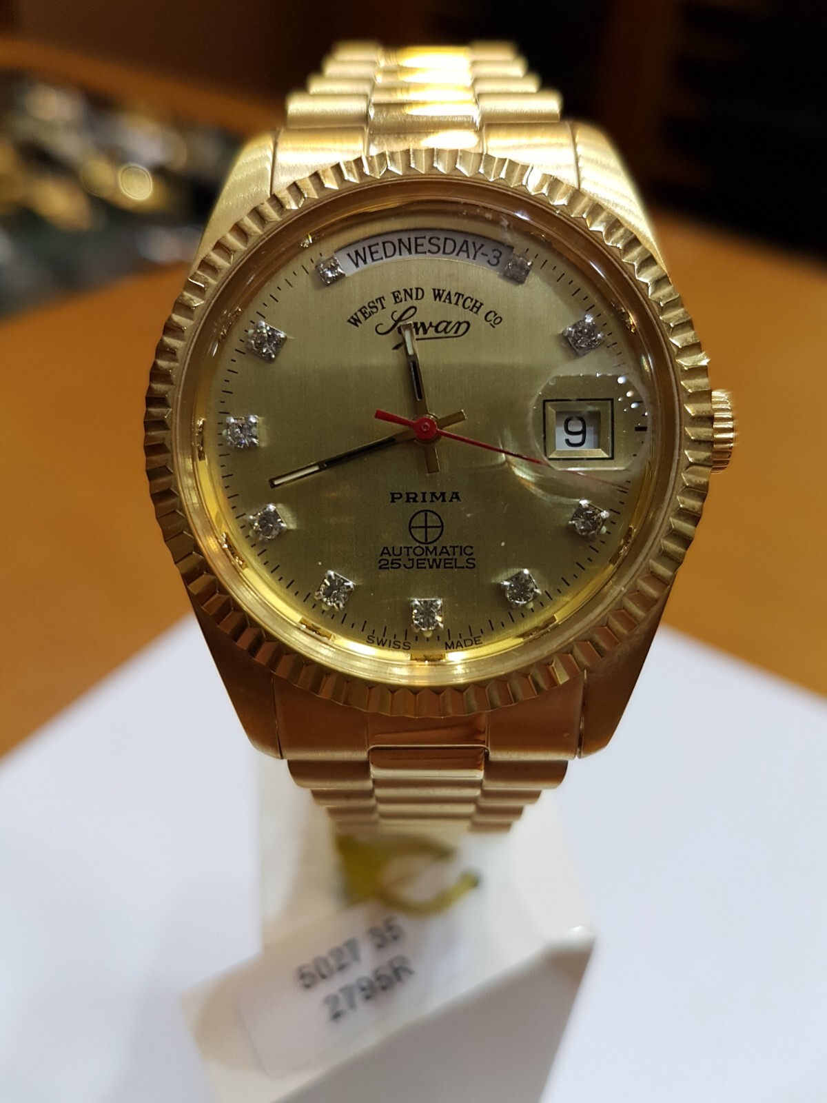 Pre-owned West End Watch Co. West End 5027.35.2795r Automatic Classic Oyster Swiss Unisex Rare Watch