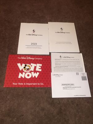 WALT DISNEY COMPANY 2023 PROXY STATEMENT & 2022 ANNUAL FINANCIAL REPORT Brochure