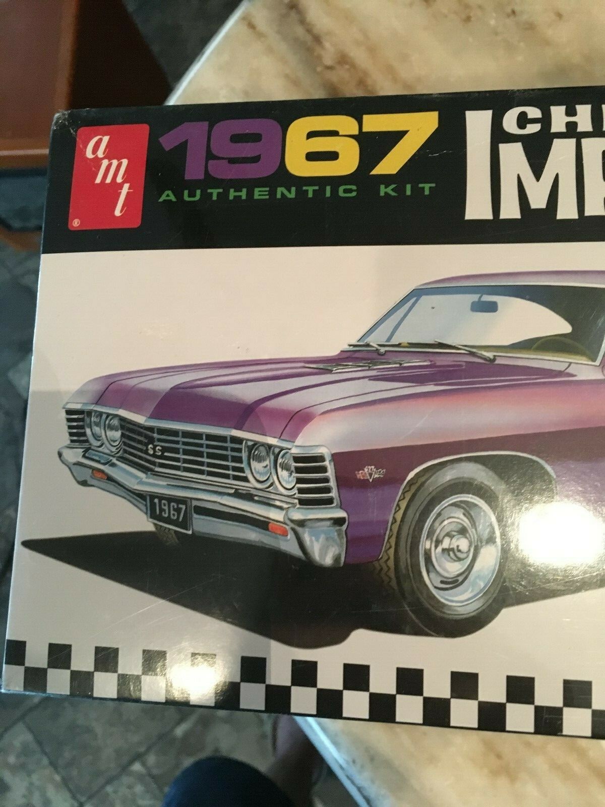 AMT /25 1967 Chevrolet Impala SS Authentic Model Kit NIB