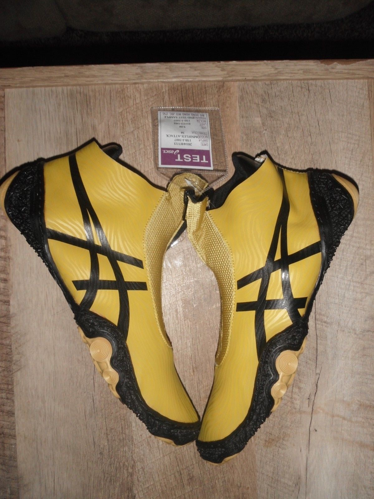 Asics Omniflex Attack Sample Wrestling Shoes- RARE