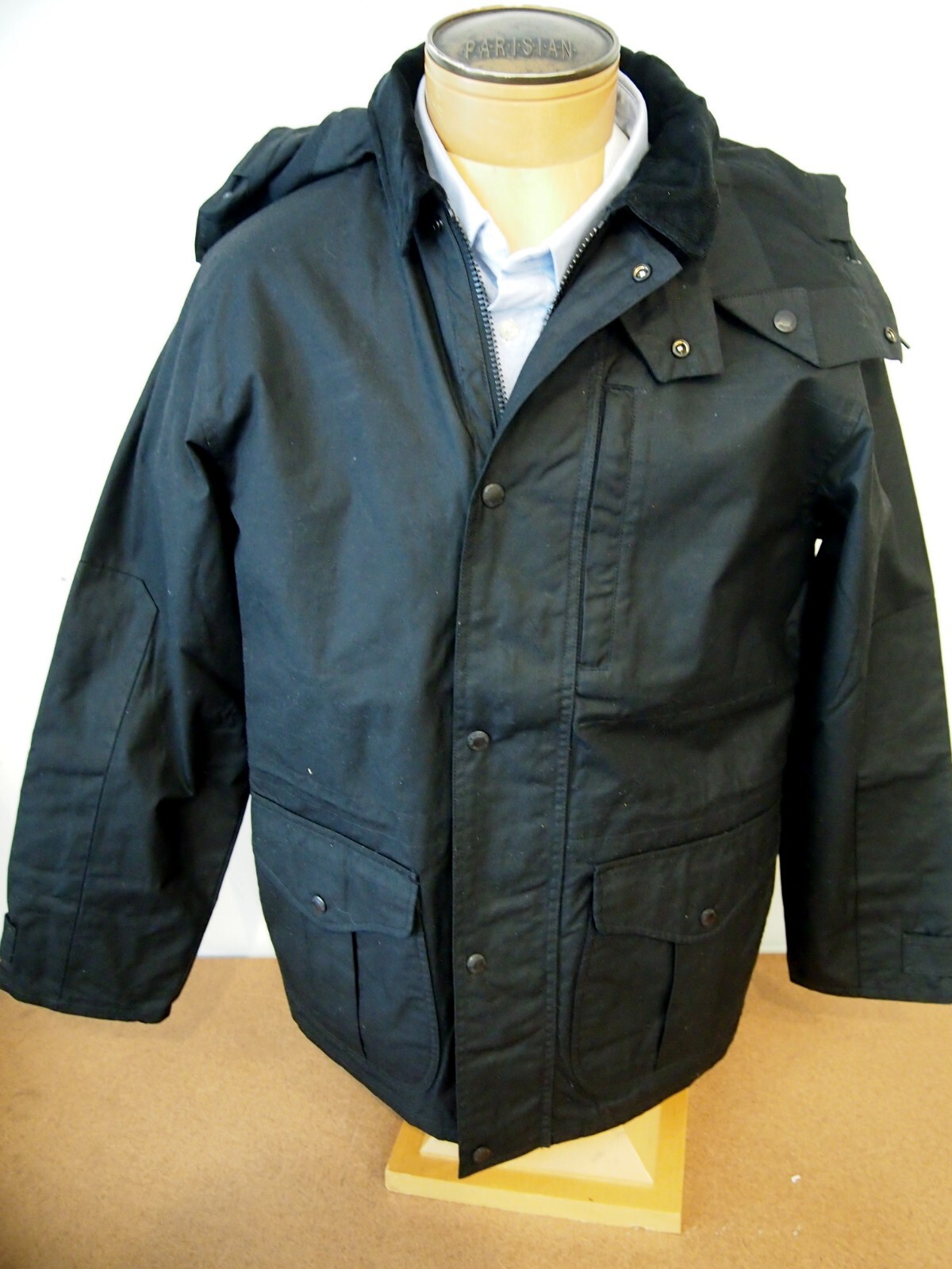Filson 100% Wax Cotton Cover Cloth Woodland Hooded Field