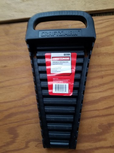 Craftsman Wrench Organizer Tray 12 Slot Portable and Universal Rack USA 65272