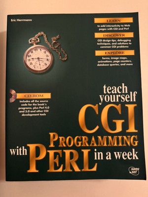 Sams' Teach Yourself CGI Programming with Perl in a Week
