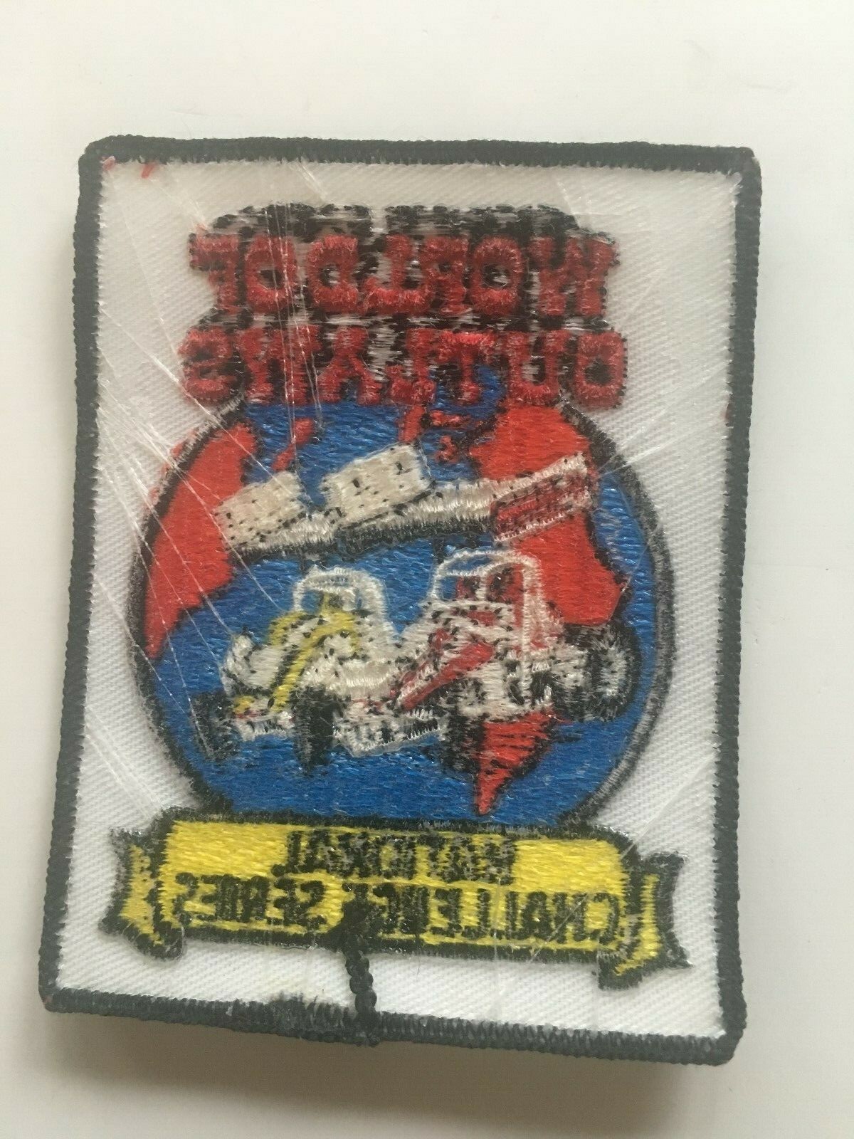 Vintage World Of Outlaws National Challange Series Racing  Patch (12B)