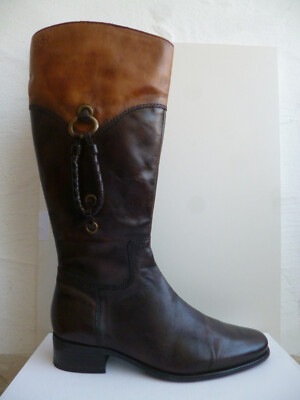 Caprice Boots Ankle Boots Shaft Boots Leather Brown 25504