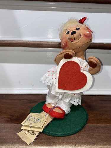 Annalee, Vintage 10&rdquo; Valentines Day Baby Cakes Girl Teddy 