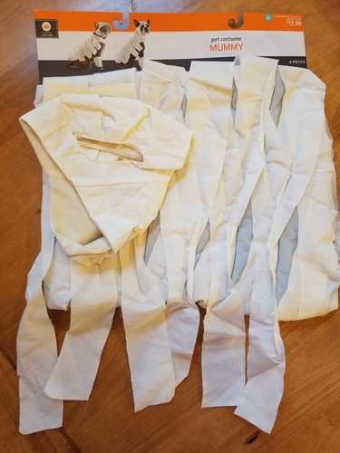 New Mummy Pet Costume Cat Dog Size Medium