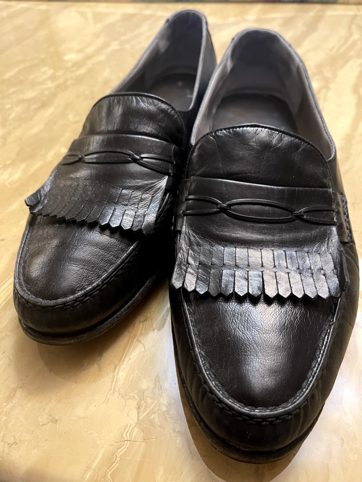 ★★★  MANNINA  FIRENZE  42  /  26.5〜27㎝ Mannina Firenze Leather Shoes Black US Sz 7.5 | eBay