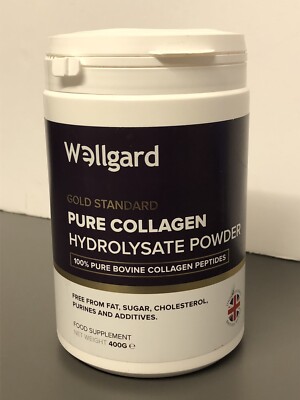 Wellgard Gold Standard Pure Collagen Hydrolysate Powder - Unflavoured - 400g.