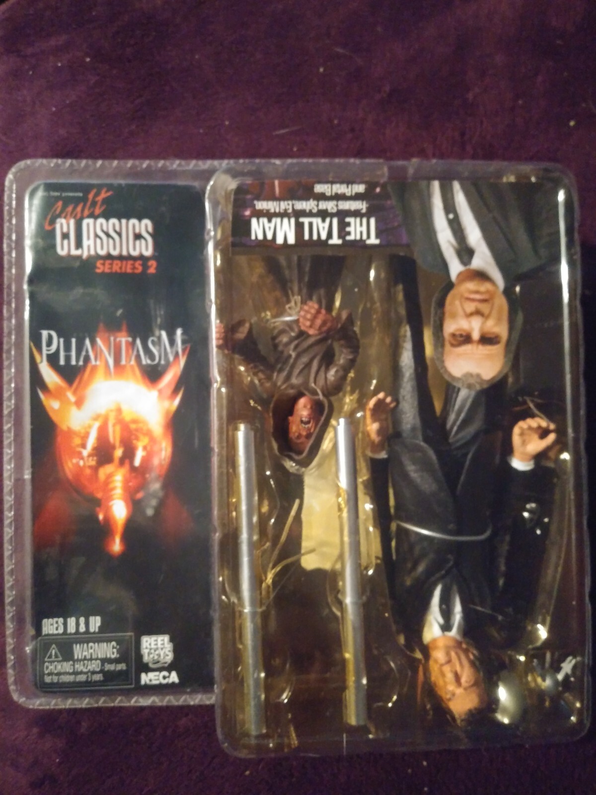 NECA カルトクラシックス　ファンタズム　トールマン　フィギュア　ホラー Cult Classics Series 2 Phantasm The Tall Man figure ERROR