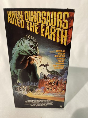 レアWhen Dinosaurs Ruled the Earth DVD恐竜時代 WHEN DINOSAURS RULED THE EARTH (1970) G & R-Rated 2 Disc