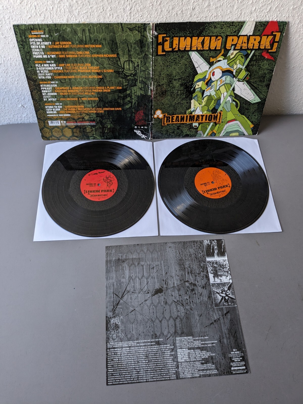 欧2discs LP Linkin Park Reanimation 9362492083 Warner Bros. Records, Machine Shop Recordings /00660 Reanimation Vinyl – Linkin Park Store