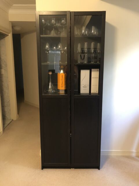 Ikea Glass Wine Display Cabinet Cabinets Gumtree Australia Inner