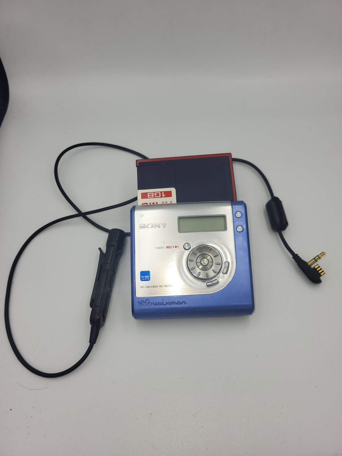 SONY MD WALKMAN MZ-NH900 青 SONY MD WALKMAN MZ-NH900 青 SONY MD WALKMAN MZ-NH900 青