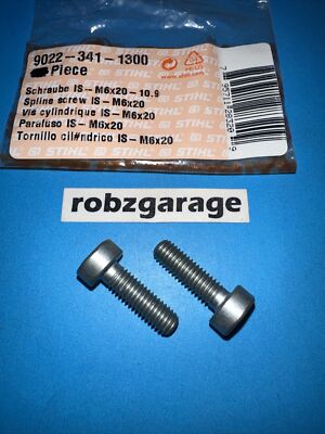 STIHL M6x20 T27 TORX BOLT SPLINE SCREW 084 088 MS440 MS640 MS650 MS660 MS880 B59