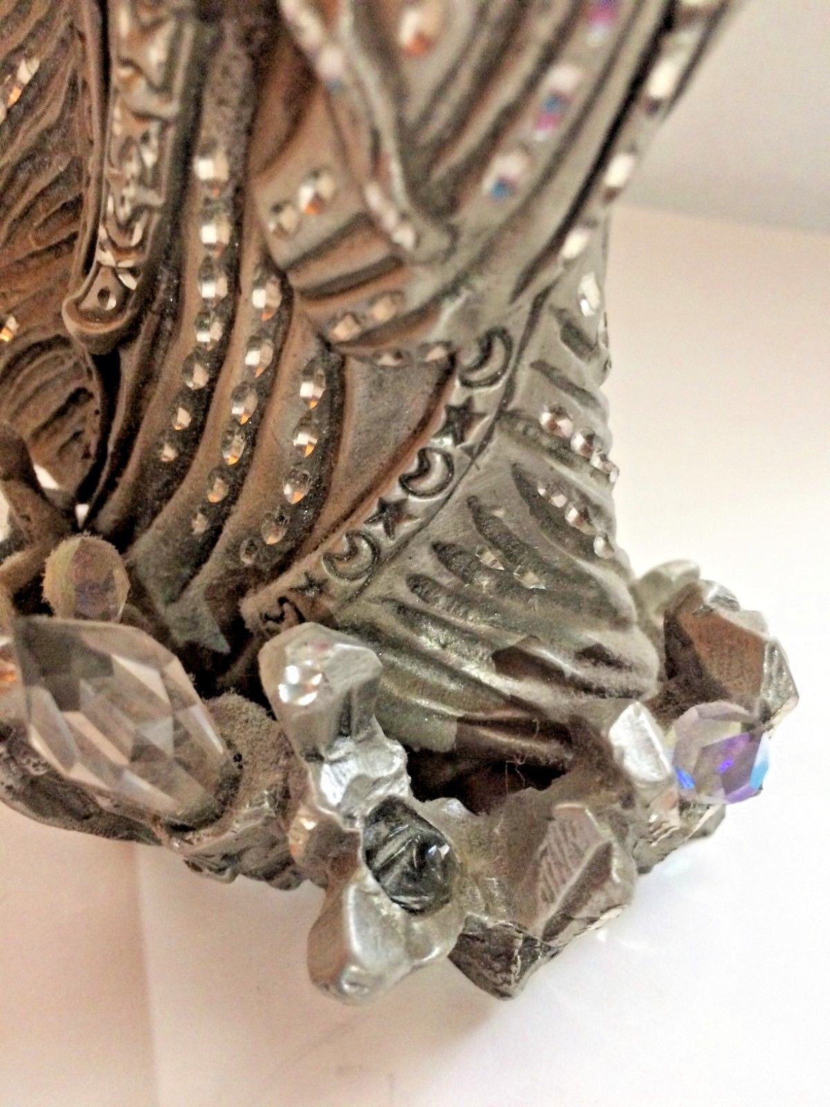 Merlin w/Eagle Masterworks Pewter Sculpture 1990 Limited Edition #1068/3500