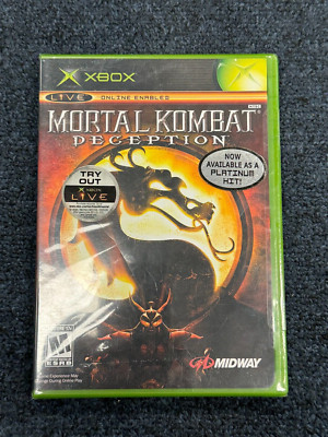 Mortal Kombat: Deception (Microsoft Xbox, 2004) Brand New Factory Sealed