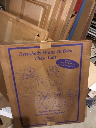 Huge Lot Of Movie Standees And Posters Over 400 Units Mostly Sealed Disney, Etc.