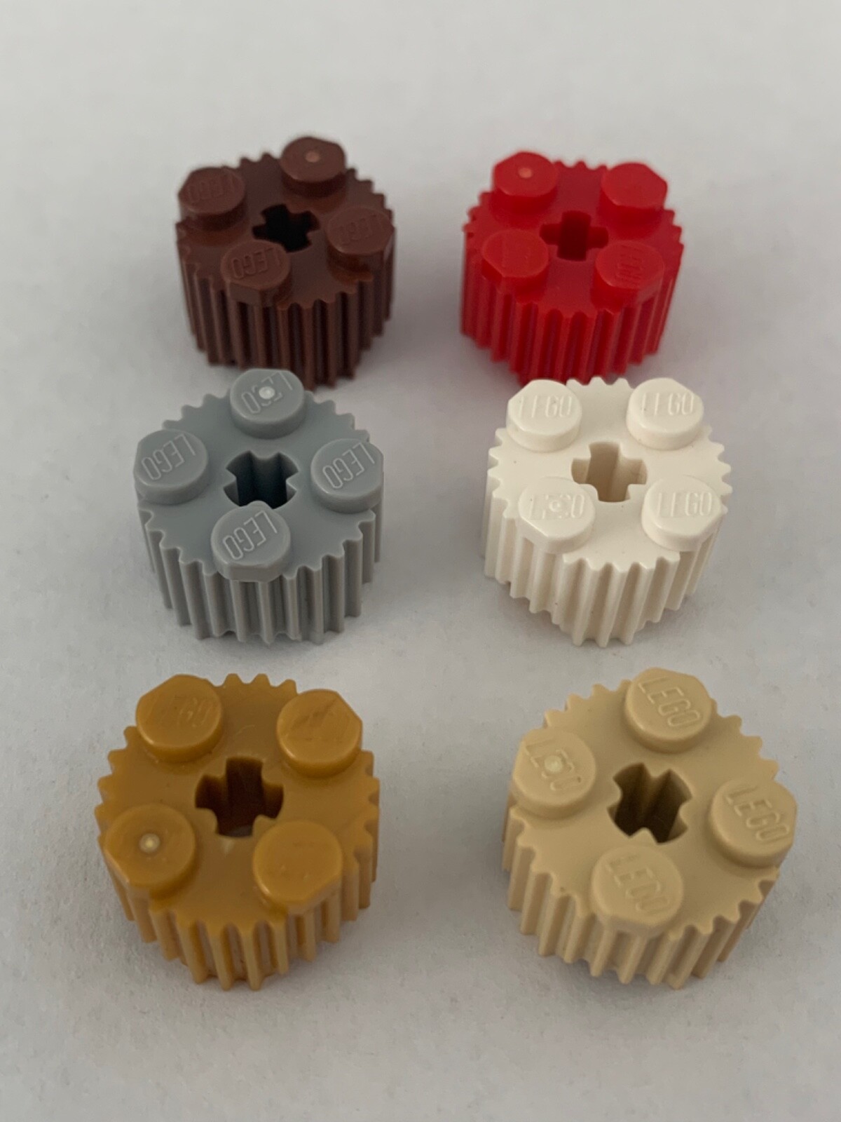 ピコ LEGO Parts 92947 (6pcs) Brick, Round 2 x 2 w Grille Choose
