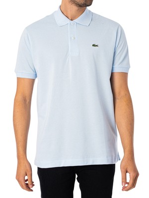 

Мужская рубашка-поло классического кроя Lacoste, синяя, Синий, L1212-00-T01